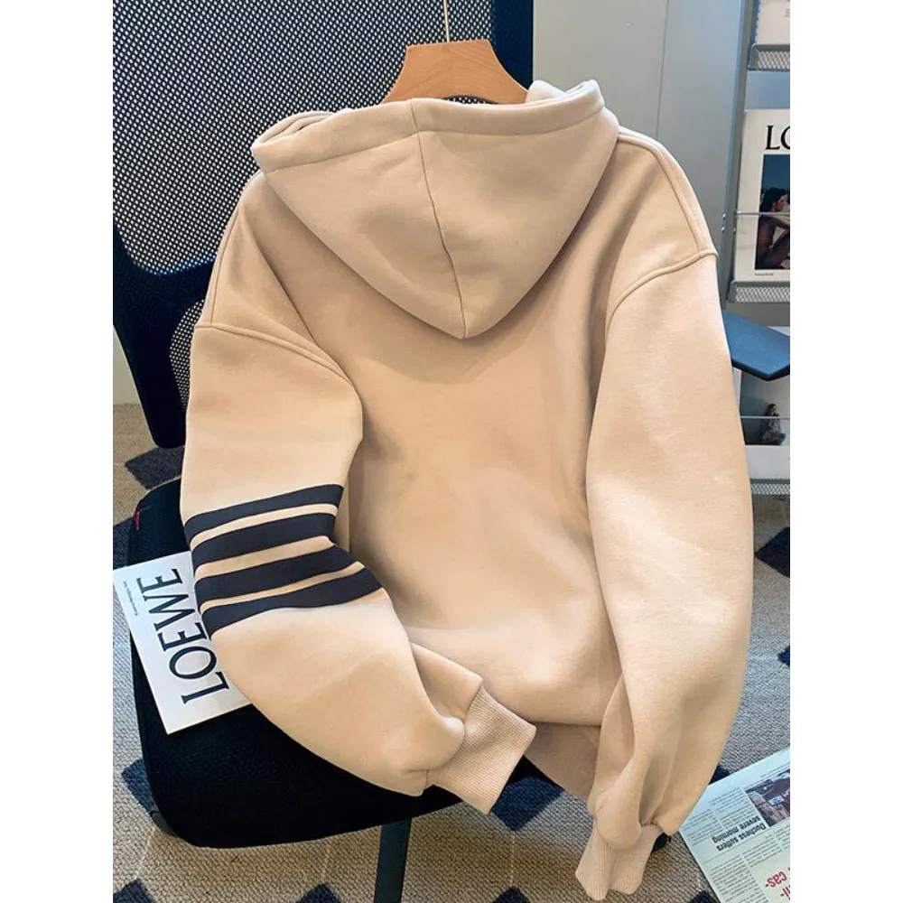 【L-2XL】おすすめ シンプル 定番 オーバーサイズ フード付き 合わせやすい パーカー