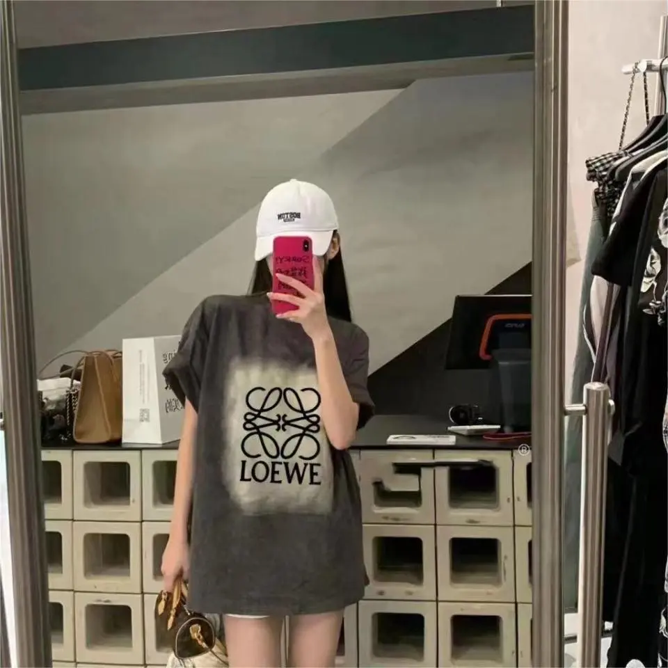 【M-5XL】大人気  プリント  キュート  ファッション   ラウンドネック 合わせやすい 高品質 Tシャツ