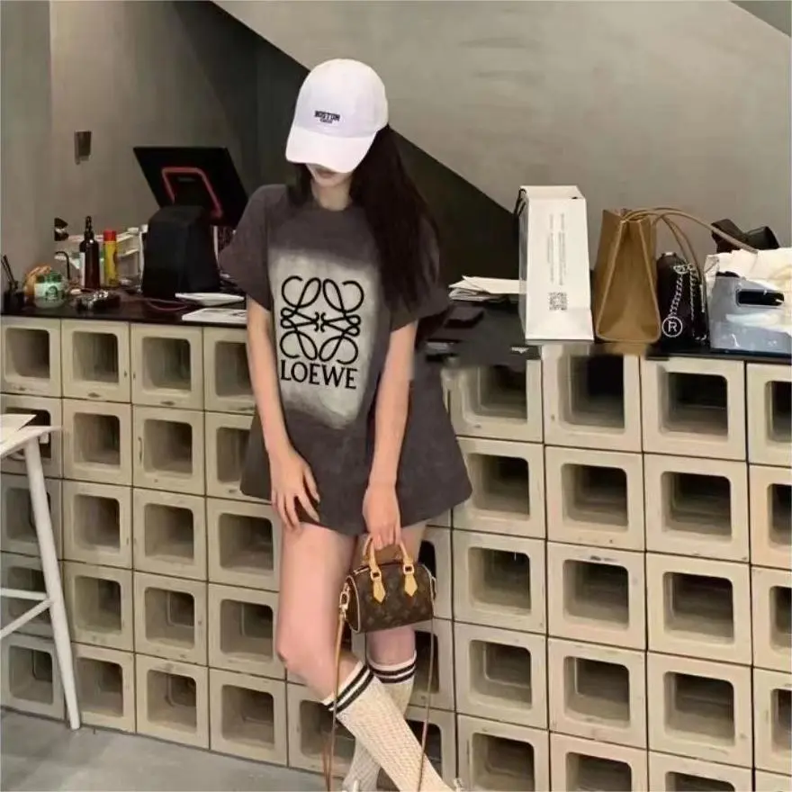 【M-5XL】大人気  プリント  キュート  ファッション   ラウンドネック 合わせやすい 高品質 Tシャツ