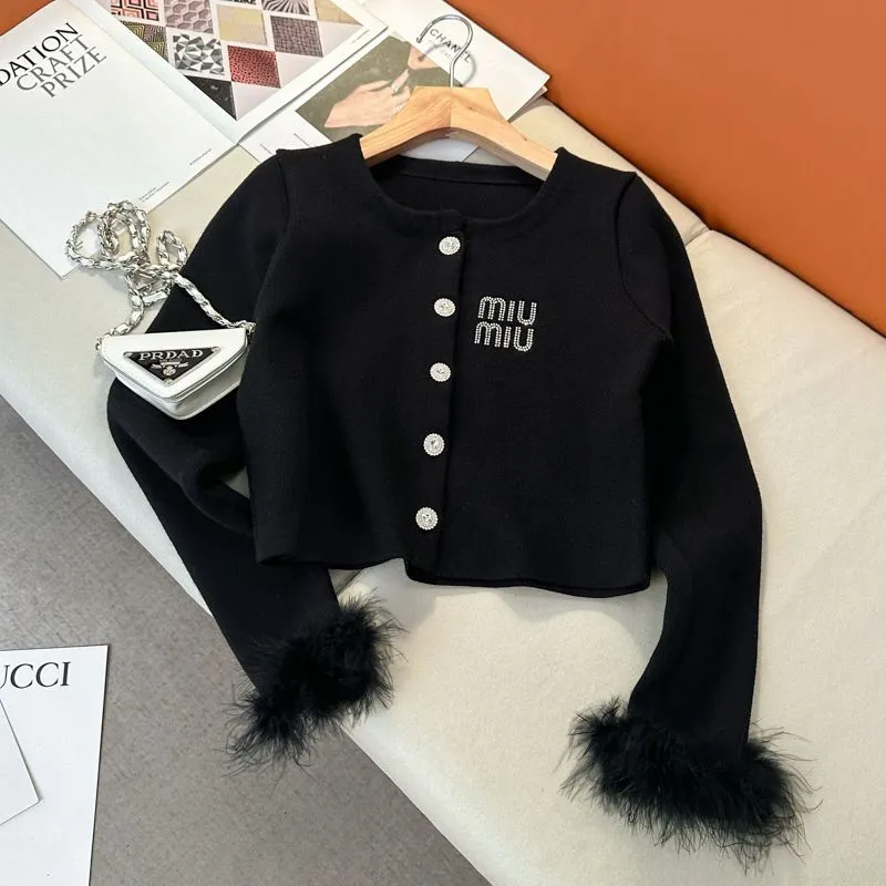 【M-2XL】人気急上昇  ロマンチック セレブリティ ラウンドネック 合わせやすい 高品質 アウター