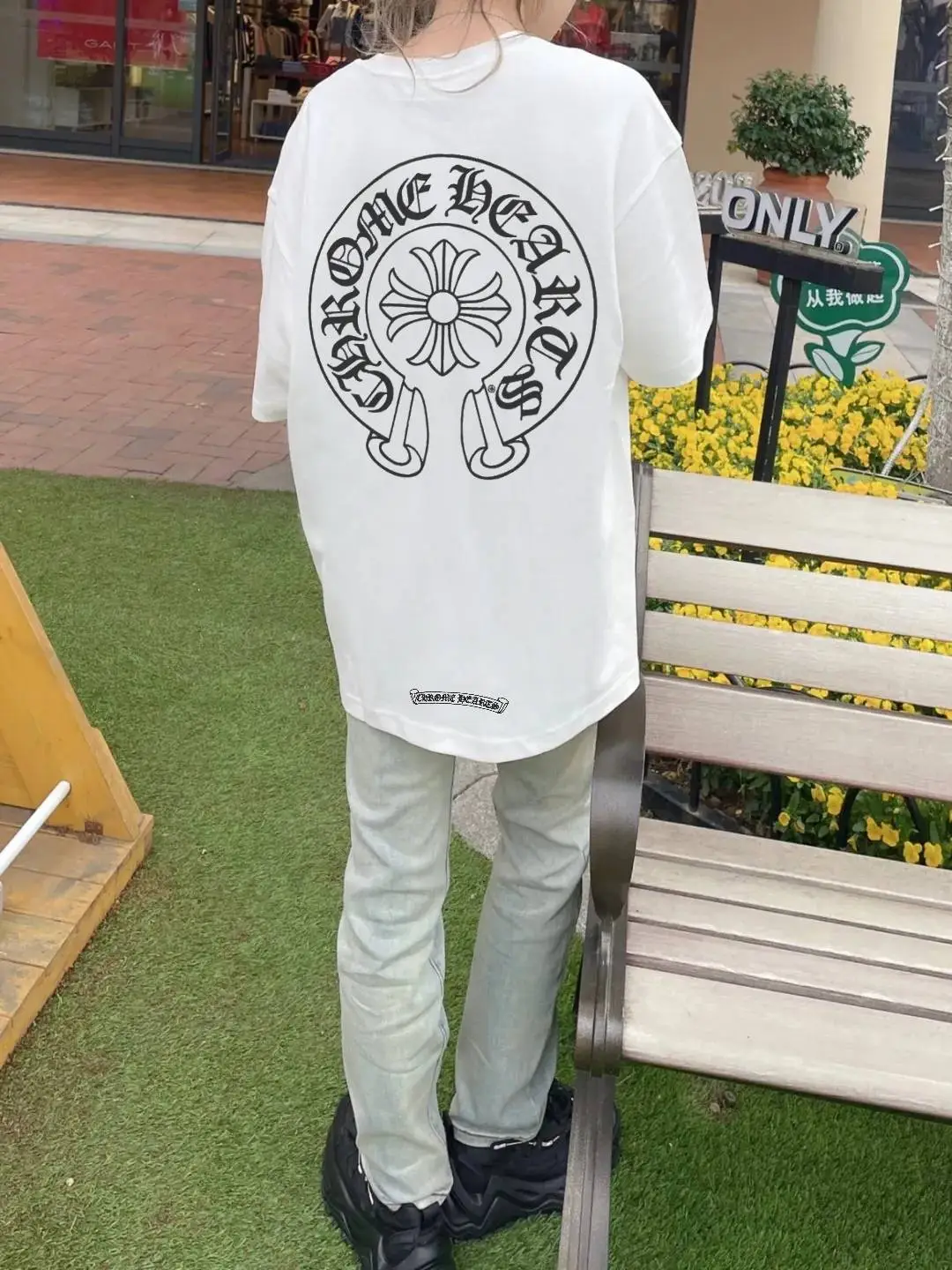 【M-2XL】着回し力抜群 ラウンドネック シンプル アルファベット トレンド 合わせやすい Tシャツ