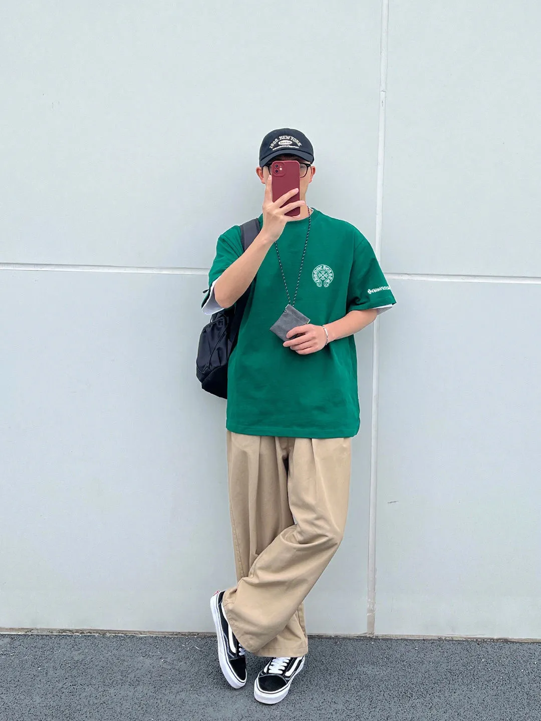 【M-2XL】着回し力抜群 ラウンドネック シンプル アルファベット トレンド 合わせやすい Tシャツ