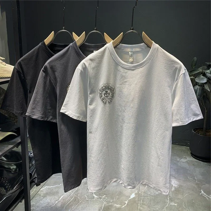 『S-5XL』今季も大流行 日常 ファッション シンプル コットン プリント メンズ 大きいサイズ ゆったり Ｔシャツ
