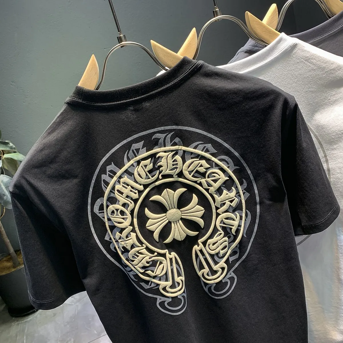『S-5XL』今季も大流行 日常 ファッション シンプル コットン プリント メンズ 大きいサイズ ゆったり Ｔシャツ