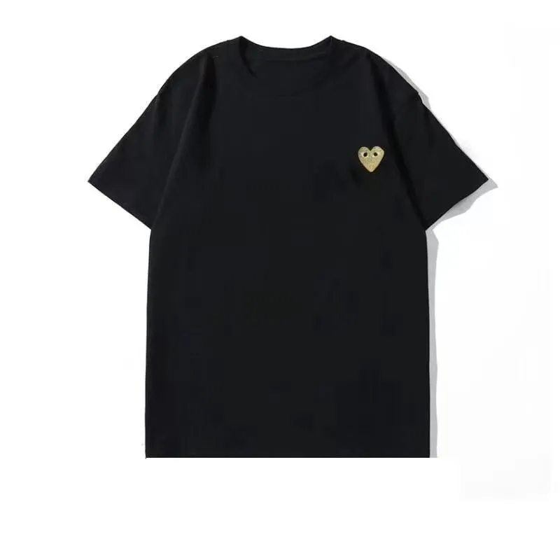 質感のいい 合わせやすい ゆったり 通気性 プリント ハート柄 コットン メンズ レデイーズ Ｔシャツ