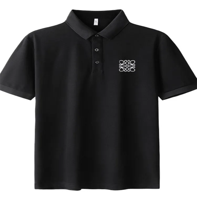 好感度100％ 定番 カジュアル シンプル 2色選べる POLOネック プリント メンズ Ｔシャツ