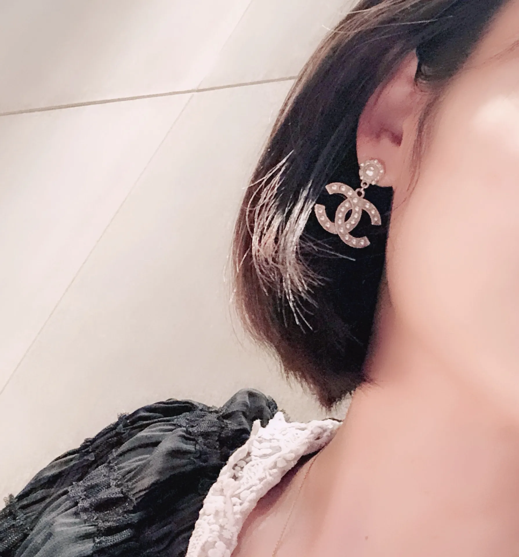 揺れるピアスが可愛い♪パール 定番
