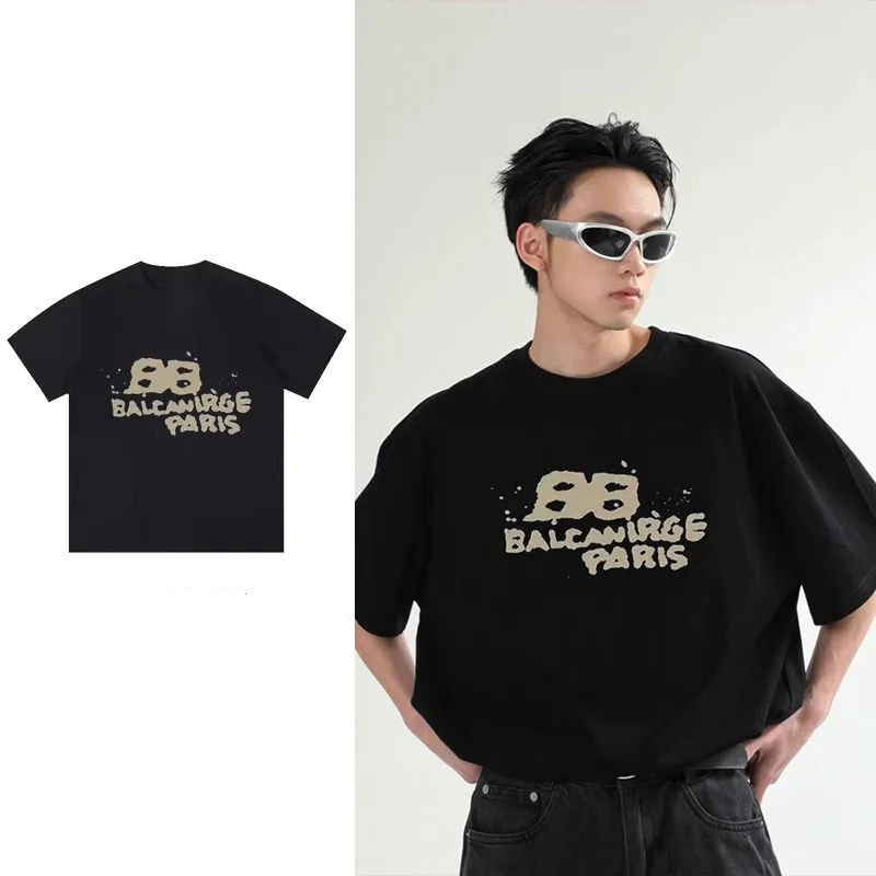 人気上昇中 夏 新登場 定番 カジュアル 合わせやすい ins風 ルーズ 着せやすい 韓国系 プリント Tシャツ
