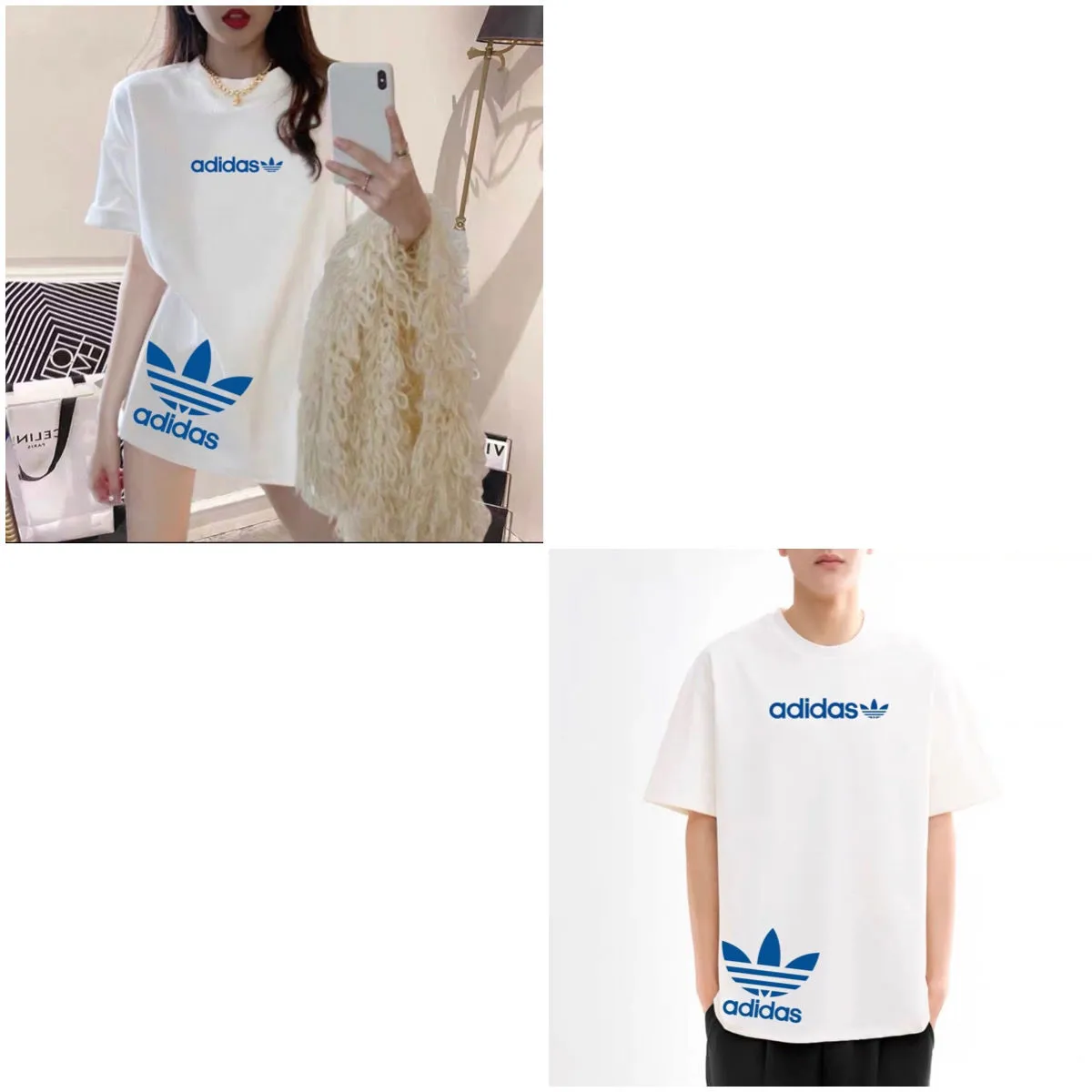 トレンド カジュアル 男女兼用 ルーズ 合わせやすい オーバーサイズ 半袖 Tシャツ