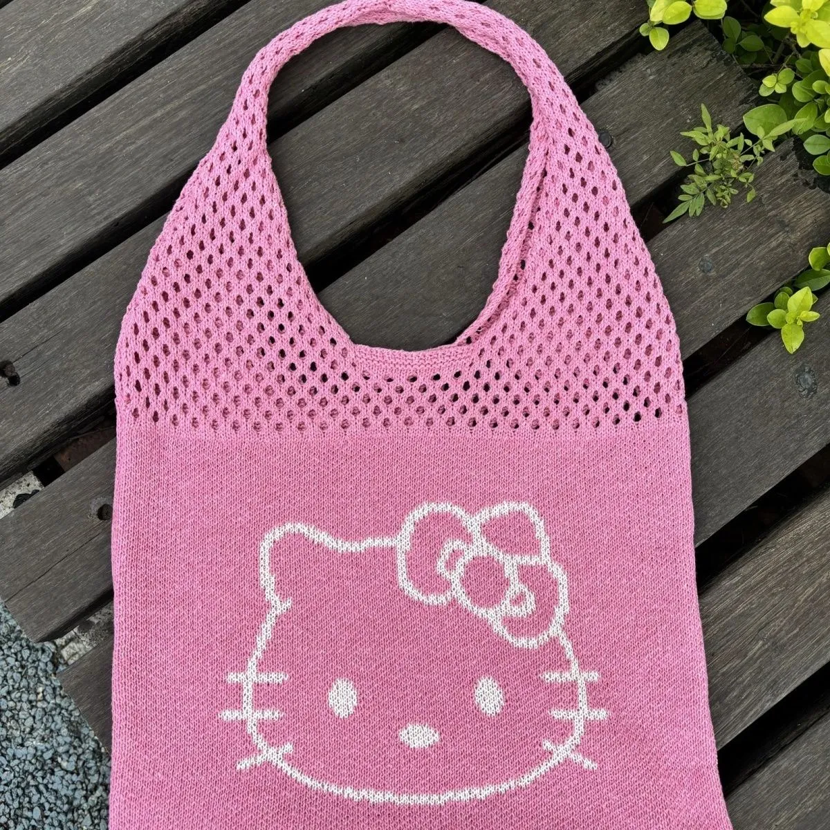 超人気商品 大活躍 ニット生地 可愛い スウィート カートゥーン レデイーズ バッグ