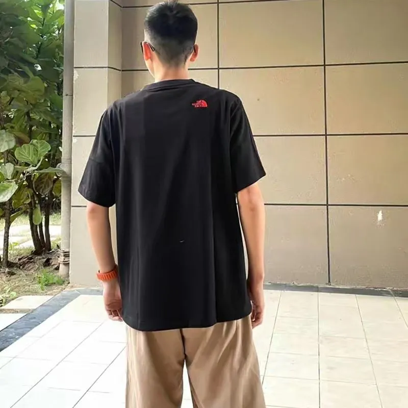 人気爆発中 絶対流行 カジュアル 日常 夏 プリント 2色選べる ゆったり 通気性Ｔシャツ