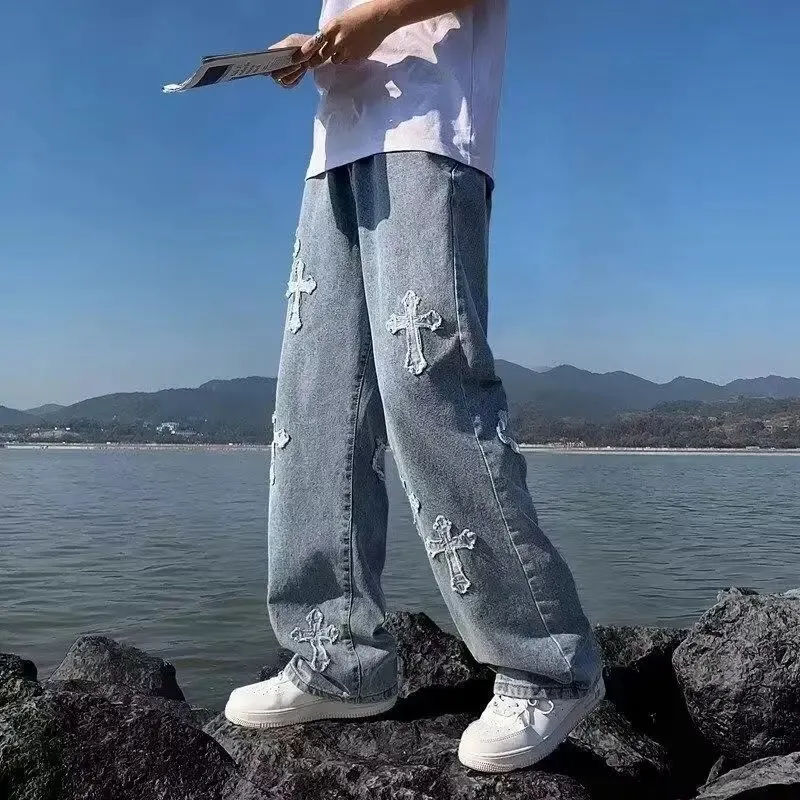 『S-3XL』着回し力抜群 着心地いい カジュアル 気質いい ファッション 合わせやすい レトロ ゆったり カッコイイ パンツ