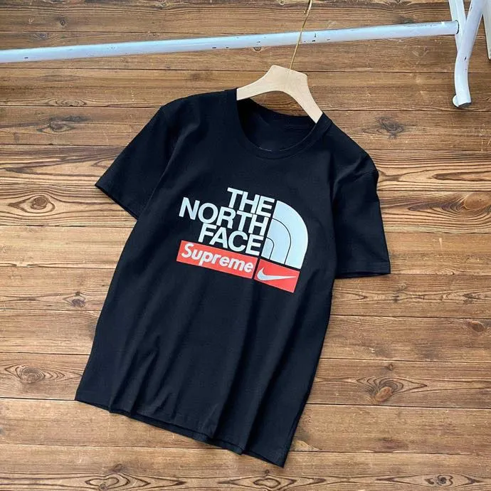 スポーツ カジュアル  日常 夏 通気性 コットン 配色 プリント アルファベット 2色選べる Tシャツ