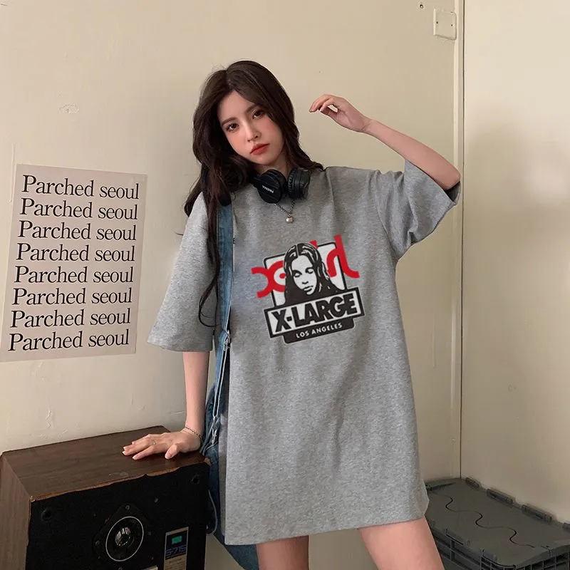 NO.1人気新作 取り入れたい 快適 話題沸騰中 夏 ゆるい 二色選べられ Tシャツ