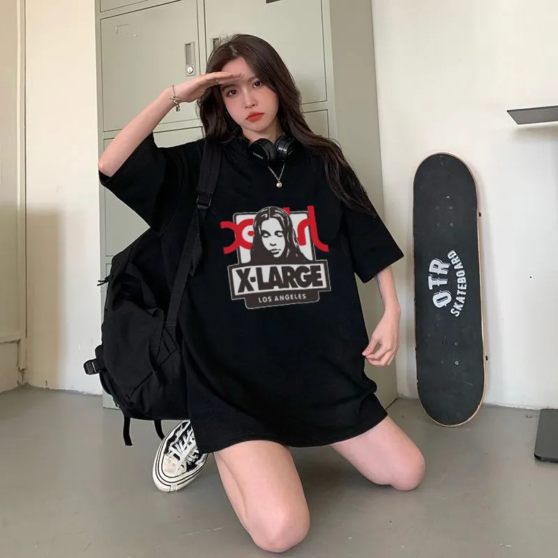 NO.1人気新作 取り入れたい 快適 話題沸騰中 夏 ゆるい 二色選べられ Tシャツ