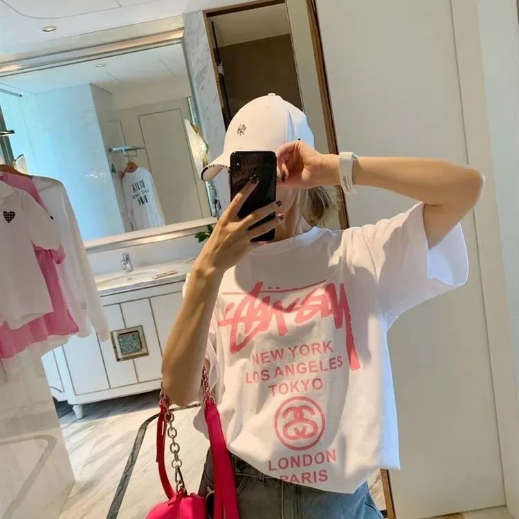 お手頃価格  質感のいい 大好評 着心地良い 夏 合わせやすい ファッション大人気 ゆるい Ｔシャツ