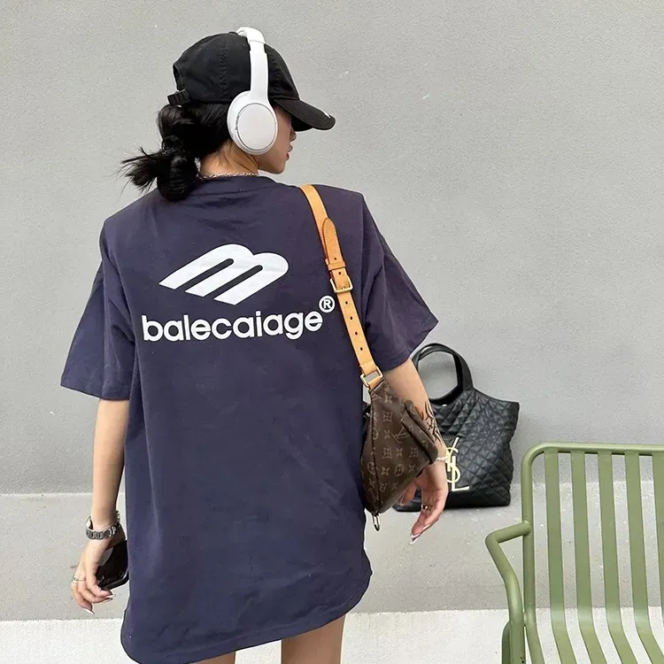 着瘦せ 気質いい モード  着回し力抜群 シンプル カジュアル  三色選べられ 夏 半袖 Tシャツ