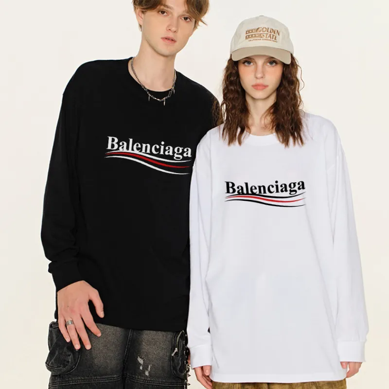 新作 超人気商品 着回し力抜群  カッコイイ配色 オーバーサイズ オシャレ 春秋 長袖 Tシャツ