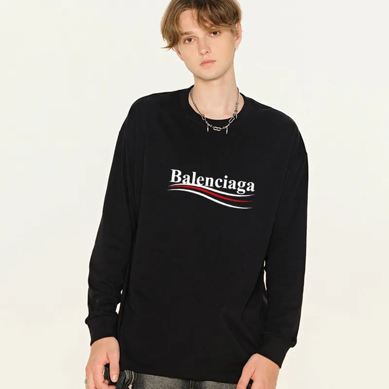 新作 超人気商品 着回し力抜群  カッコイイ配色 オーバーサイズ オシャレ 春秋 長袖 Tシャツ