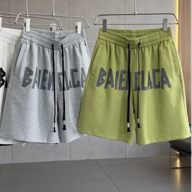 最愛の一着 安定感抜群 オーバーサイズ  デザイン満点 アルファベット ショートパンツ