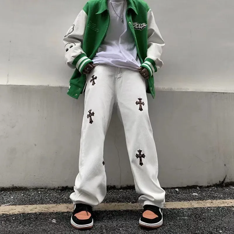 超人気商品 大好評 日常 ストリート 2色選べる ゆったり 春秋 メンズ パンツ　