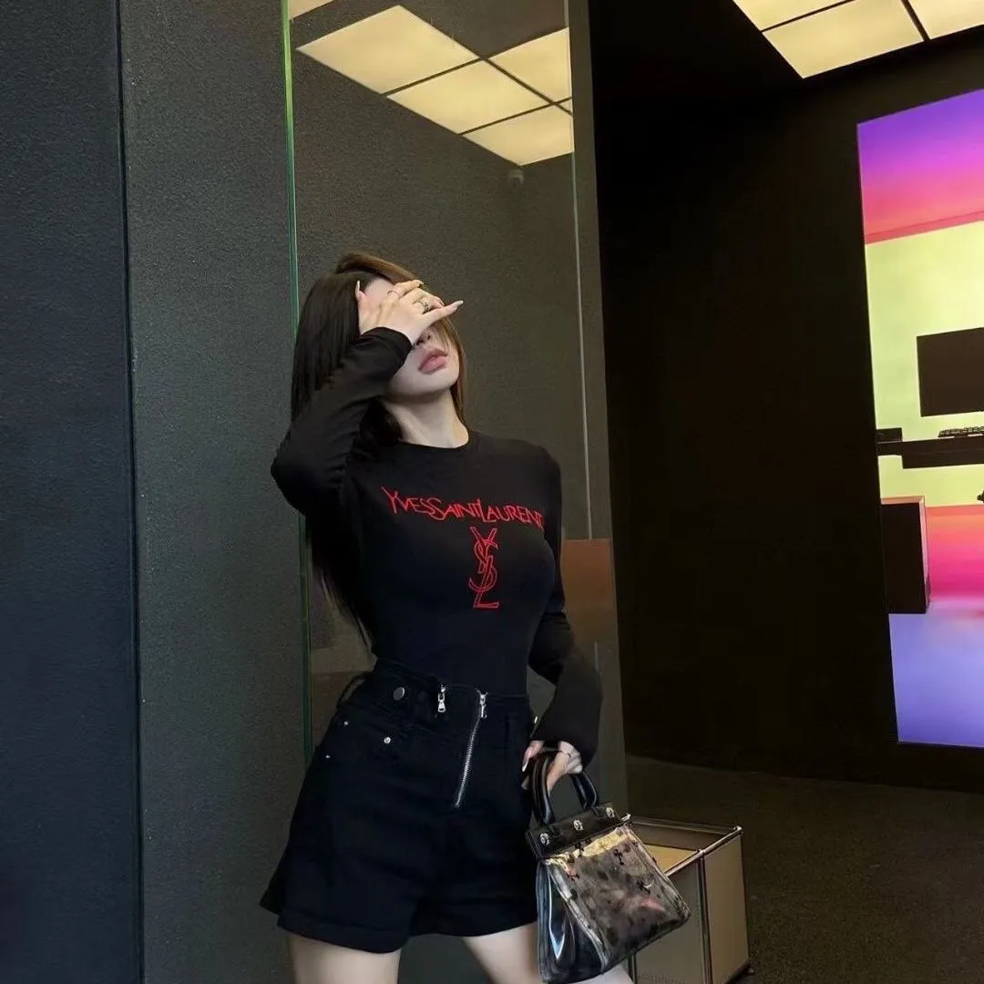 元気いっぱい 好感度UP 最愛の一着 圧倒的セクシー 美人度アップ  女子マスト 高級感 長袖 Tシャツ