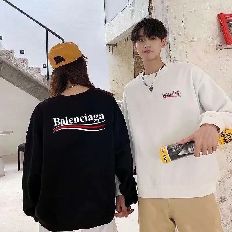 超人気商品 魅力的 オーバーサイズ カジュアル 2色選べる アルファベット 春秋 男女限らず トレーナー