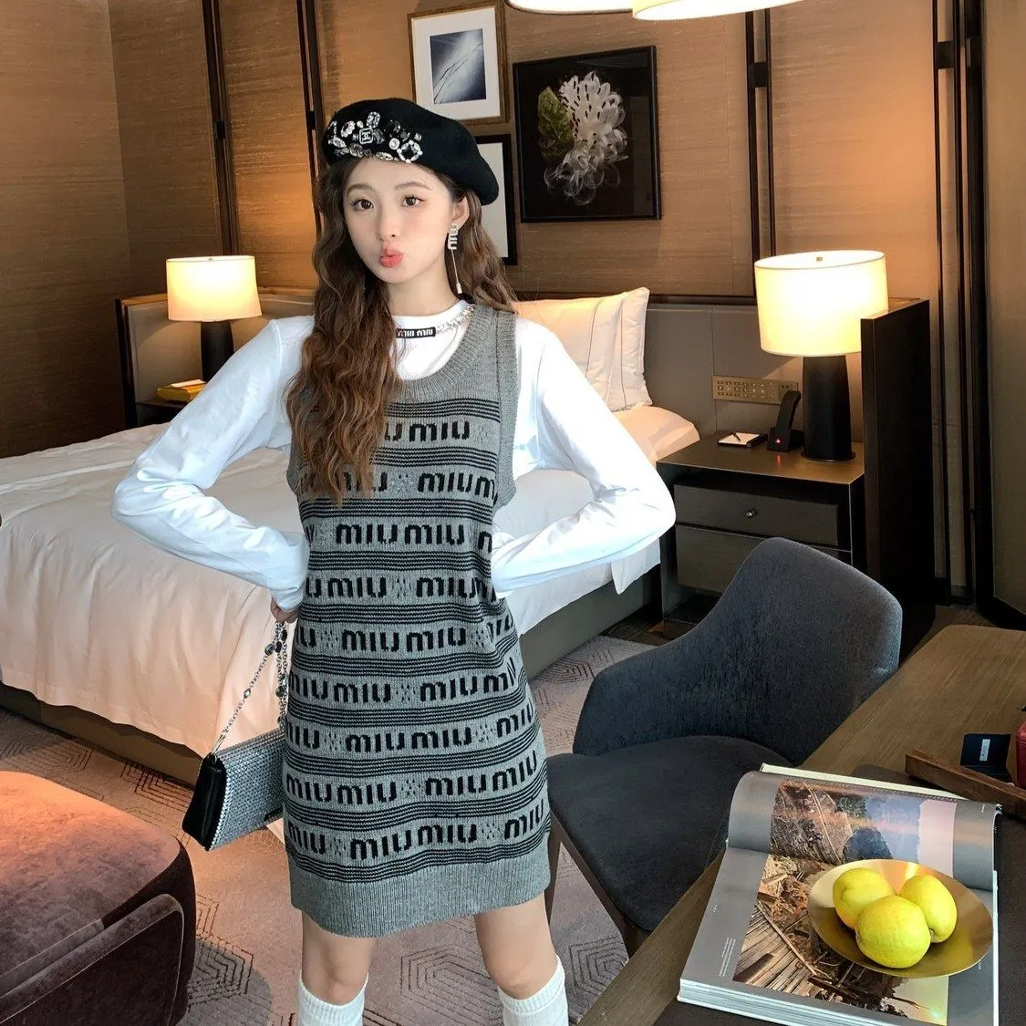 絶対欲しい！バイカラー 可愛い レトロ トレンド 人気 オシャレ ノースリーブ ワンピース
