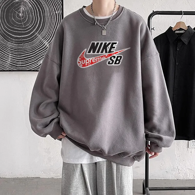 『M-5XL』超人気商品 おすすめ カジュアル シンプル ラウンドネック長袖 春秋 トレーナー