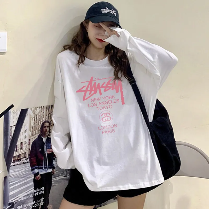 今季も大流行 絶対後悔しない  通気性 超ファッション 2色選べられ 長袖 Tシャツ