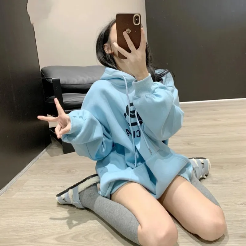女子マスト 高級感 大注目 シンプル カジュアル フード付き スウィート 可愛い ins風 パーカー