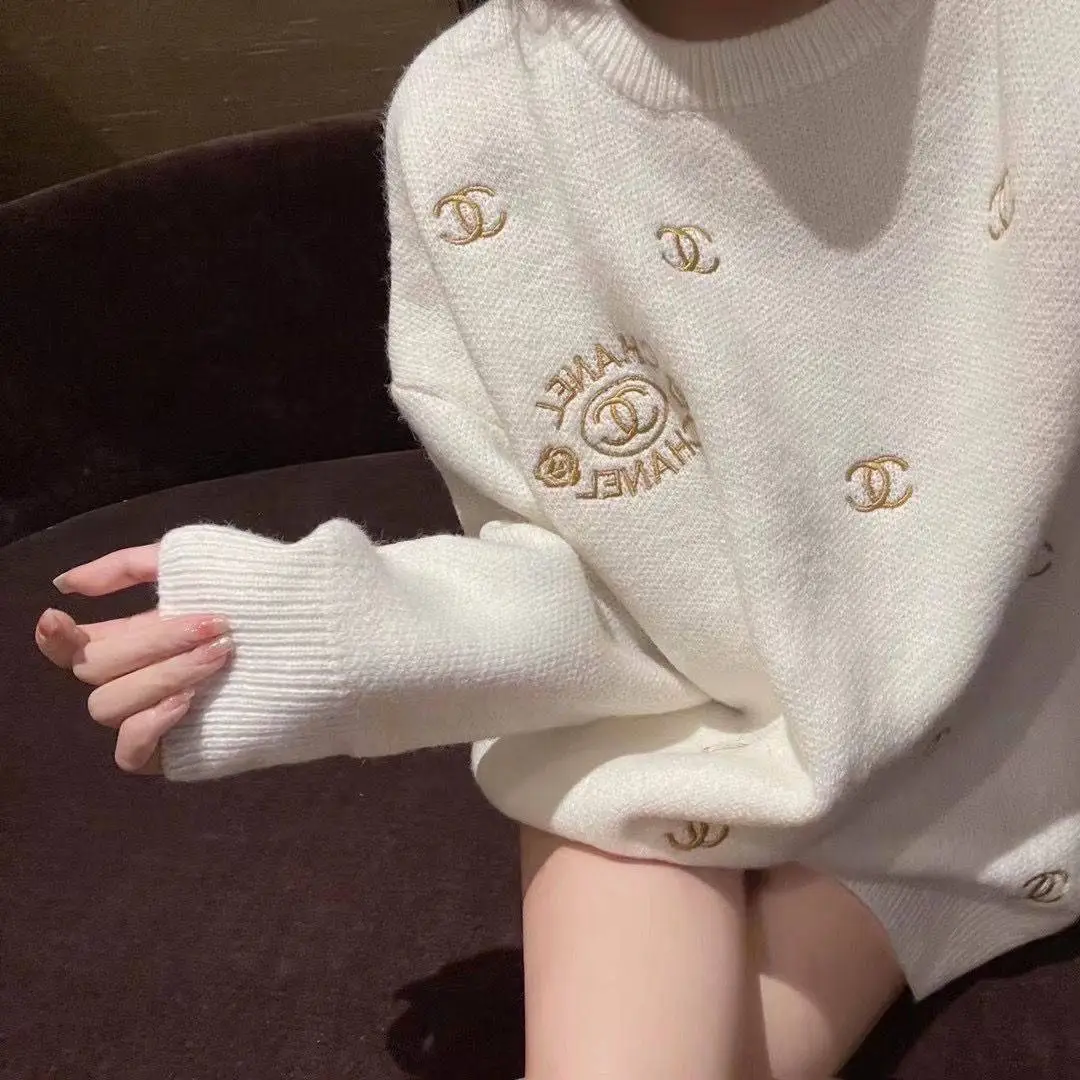 『S-XL』女子マスト 大活躍 気質いい 爆売れ中 エレガント カジュアル お気に入り ラウンドネック 可愛い ins風 長袖 ニットセーター