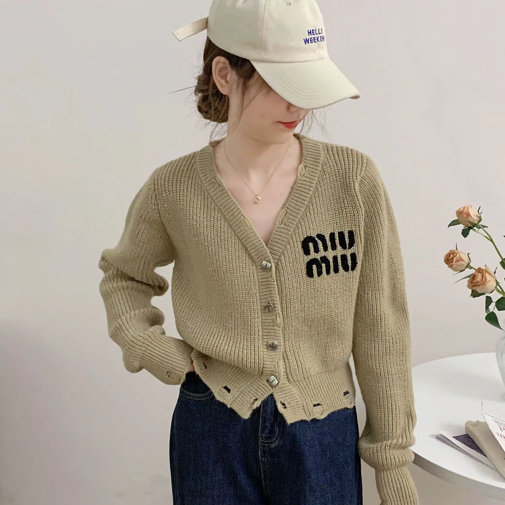 質感のいい 好感度100％ おすすめ 超ファッション スウィート ニット生地 カーディガン