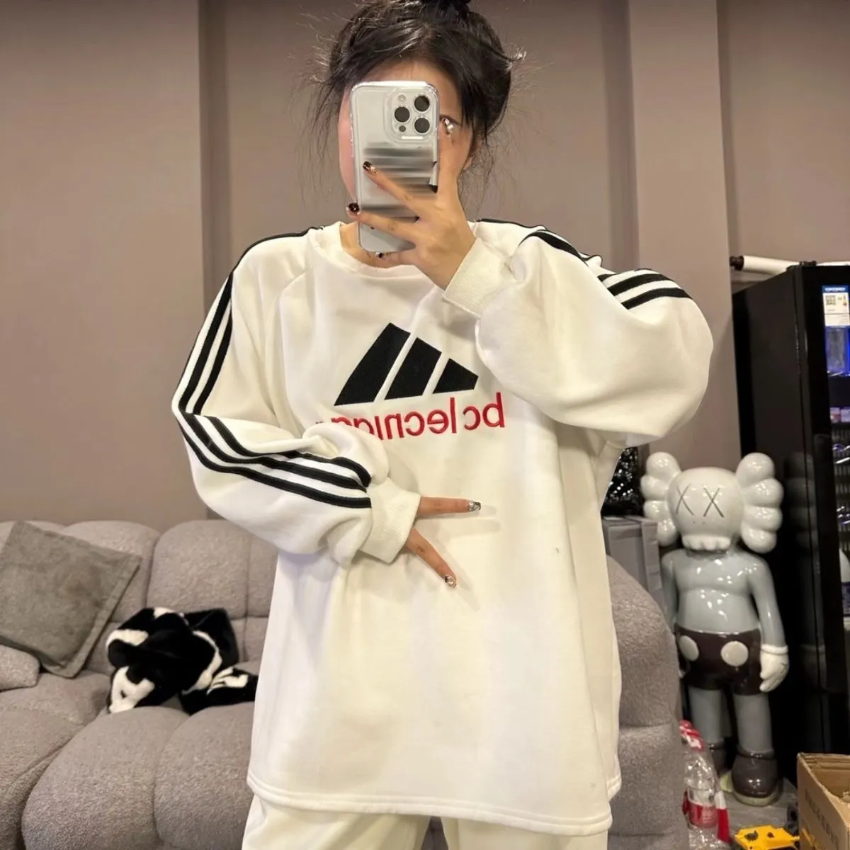 合わせやすい 質感のいい 好感度100％ 日常 裏起毛 超ファッション 可愛い トレーナー