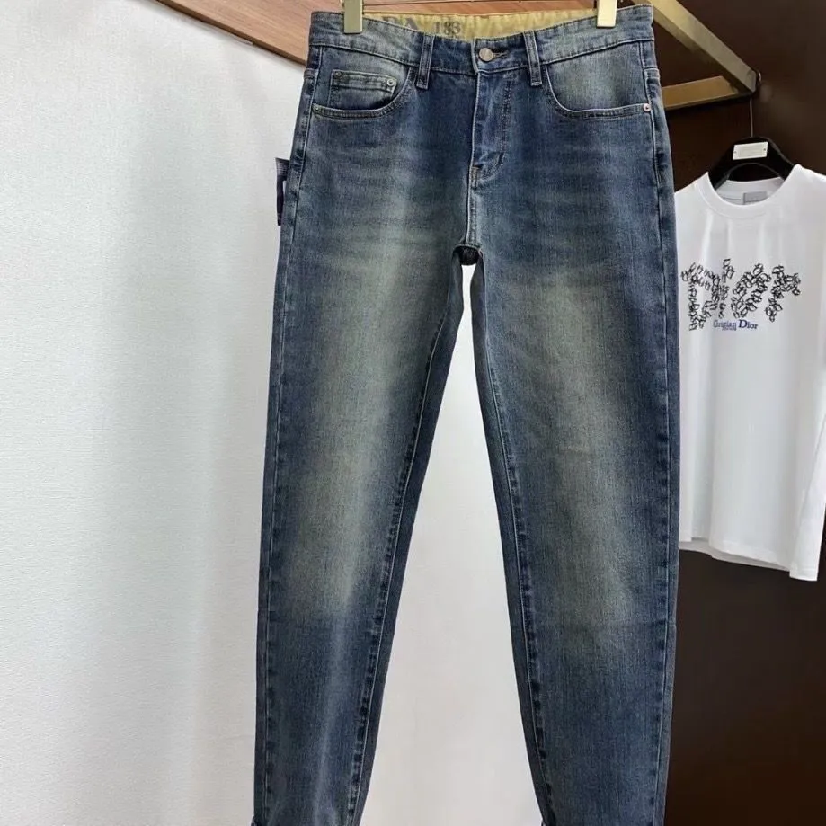 大人気 高品質 合わせやすい カジュアル 履きやすい 弾力性 デニムパンツ