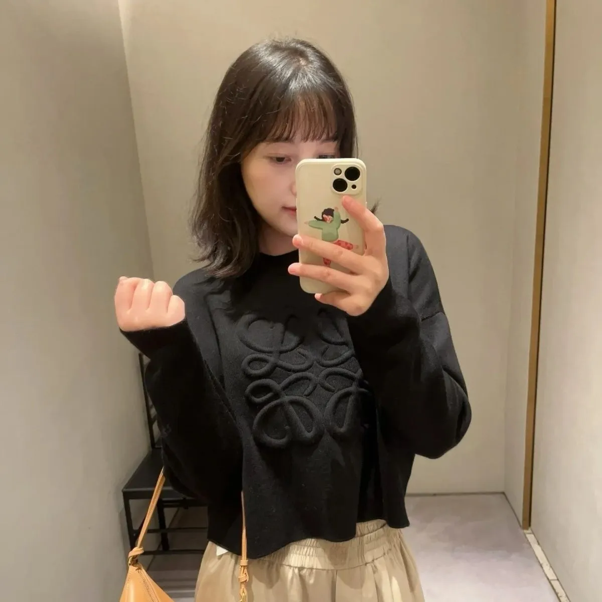『S-L』質感のいい 好感度100％ おすすめ エレガント 動きやすい ラウンドネック ニットセーター