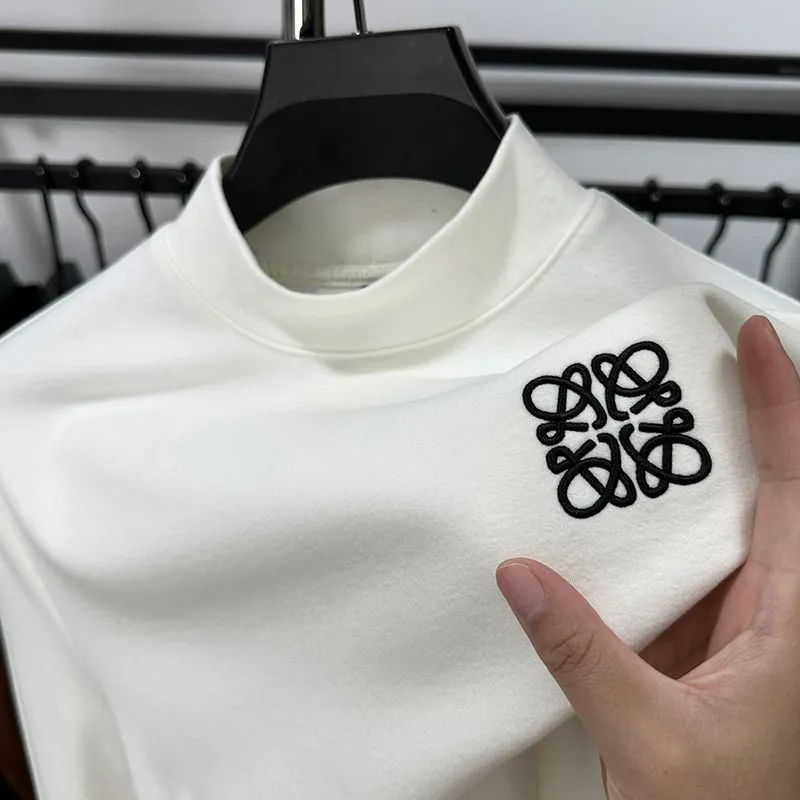 大人気 着心地良い 暖い ハーフネック 刺繍 トレンド 高品質 長袖 トップス