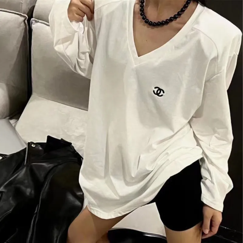 『S-L』好感度UP 最愛の一着 圧倒的セクシー 爆売れ中 エレガント カジュアル お気に入り 長袖 Ｔシャツ