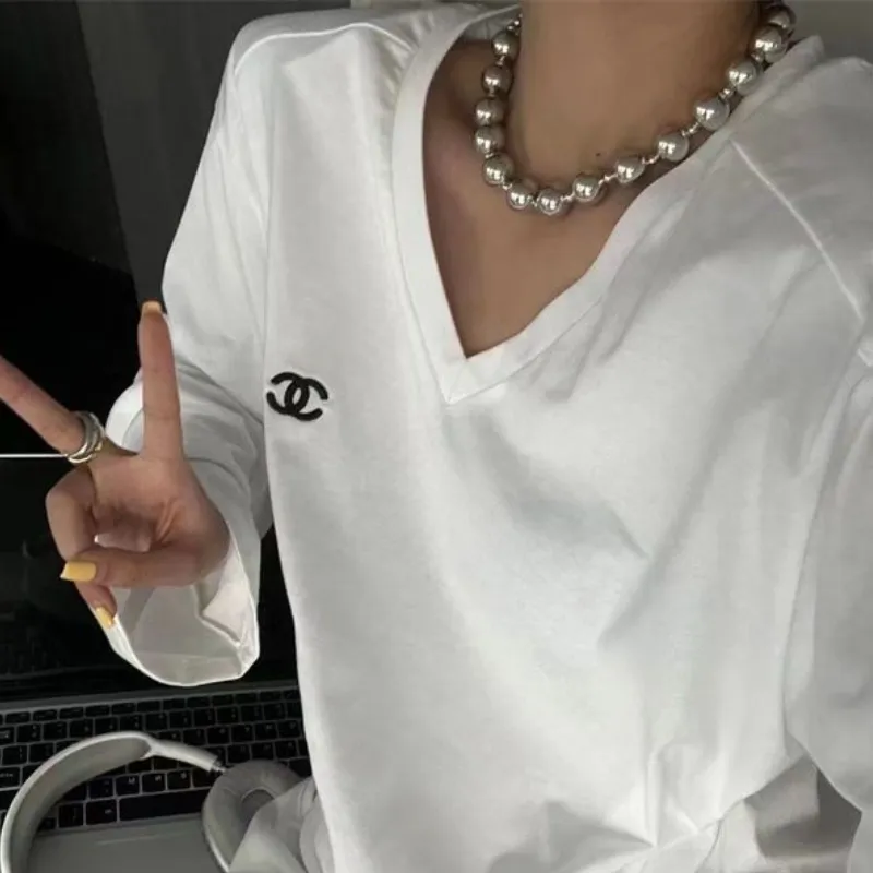 『S-L』好感度UP 最愛の一着 圧倒的セクシー 爆売れ中 エレガント カジュアル お気に入り 長袖 Ｔシャツ