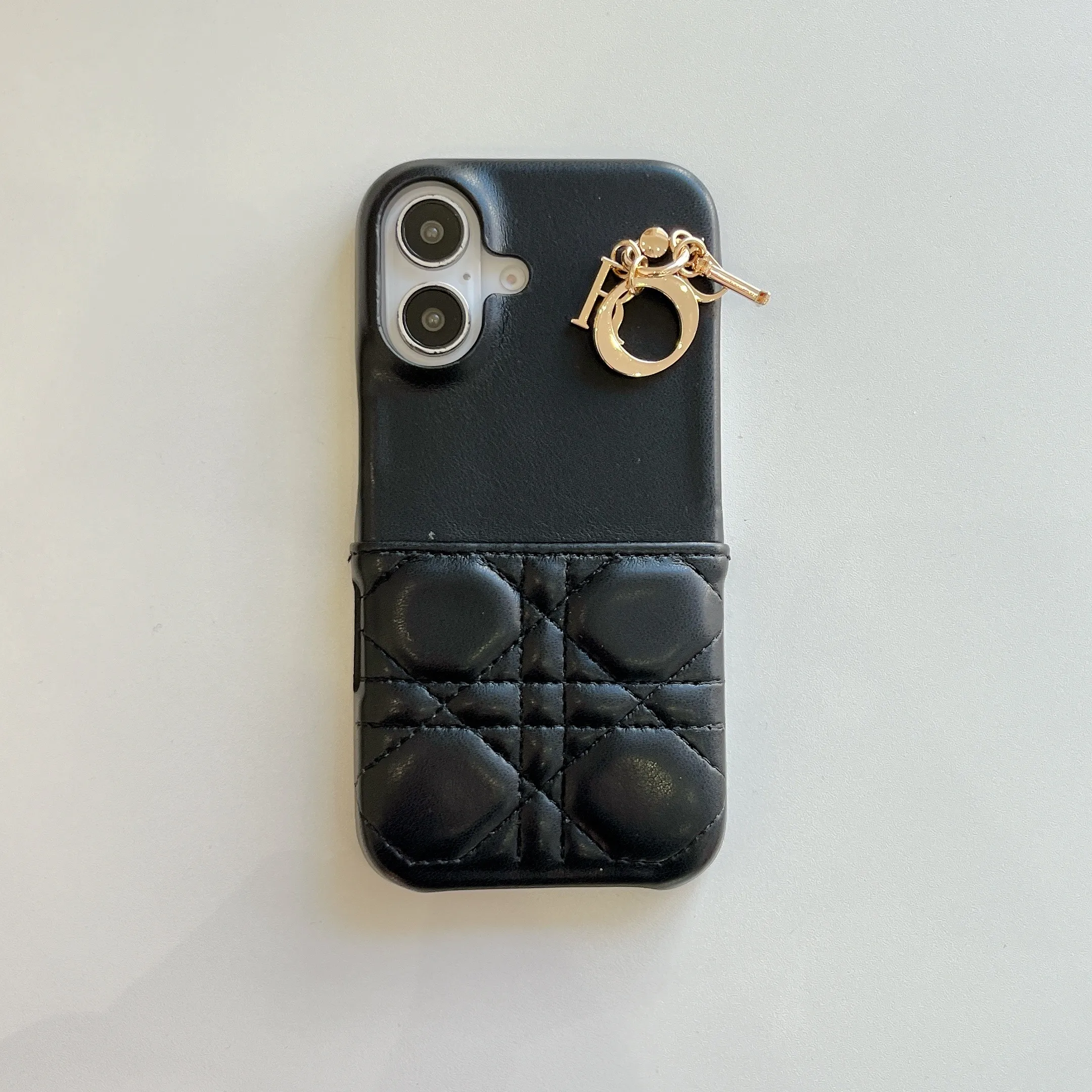 おすすめ 気質満点 フェミニン 金属飾り カード収納 ファッション  スマホケース