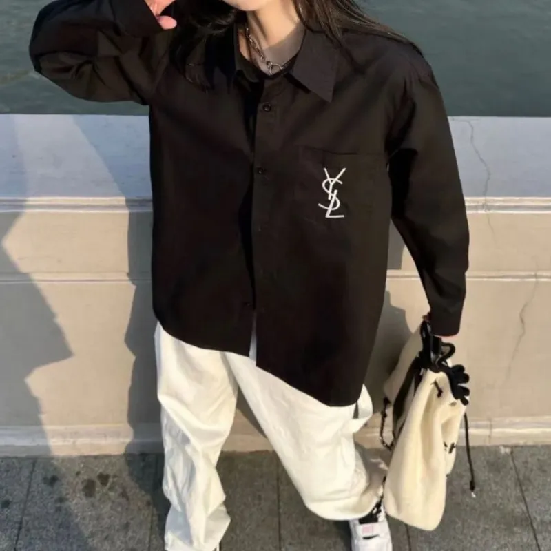 『S-L』快適 話題沸騰中 スタイリッシュ トレンド リラックス フィット感 シャツ