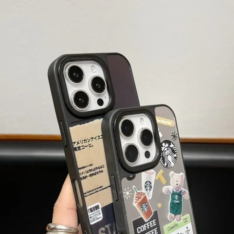 元気いっぱい 可愛い カラフル クラシック プリント高品質 滑り止め スマホケース