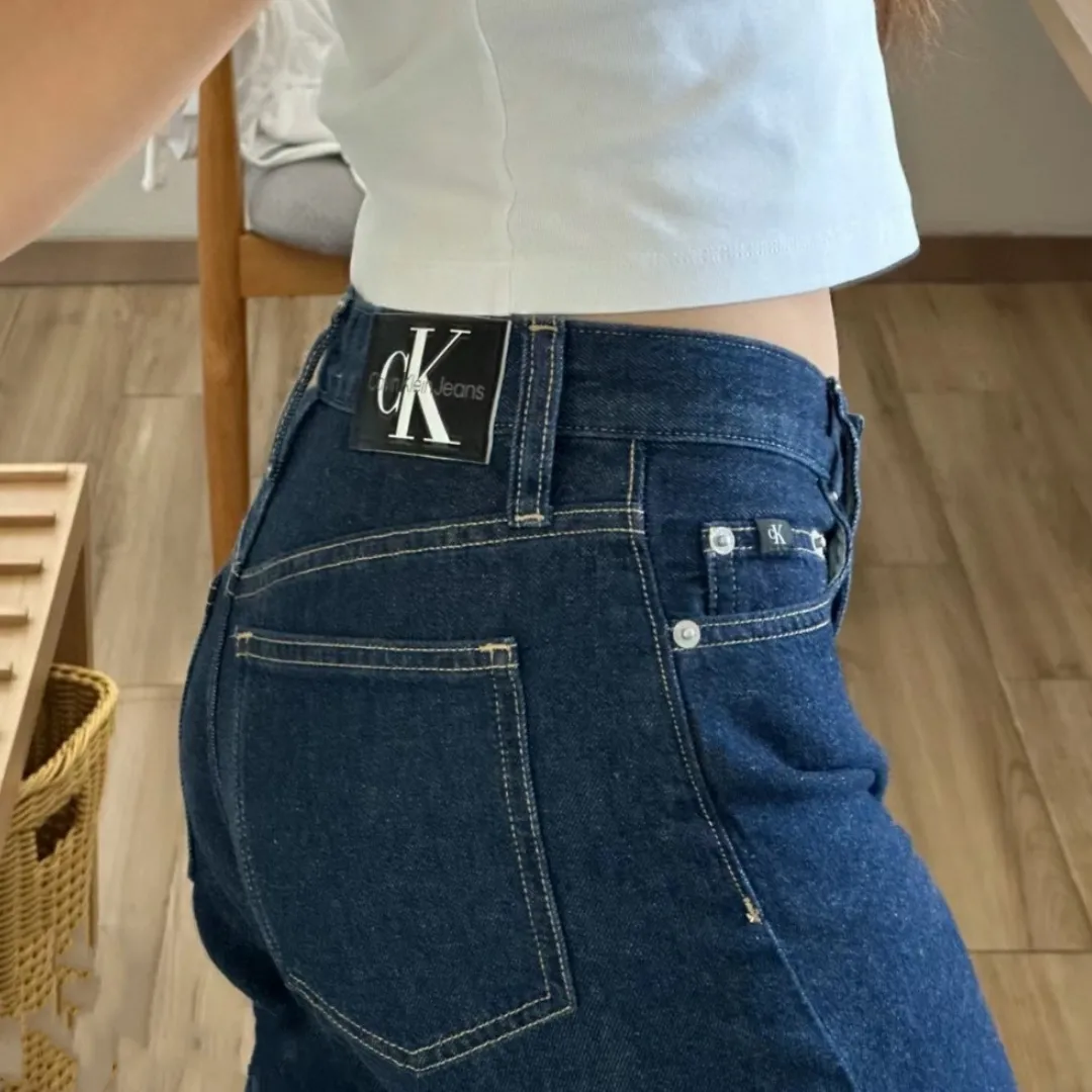 『S-L』合わせやすい 質感のいい シンプル ラフ エッジィ モダン デニム ジーンズ