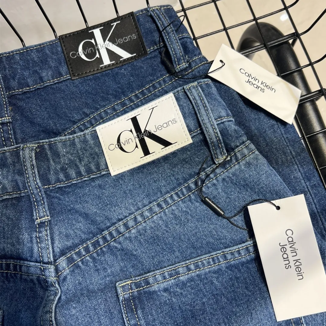 『S-L』合わせやすい 質感のいい シンプル ラフ エッジィ モダン デニム ジーンズ
