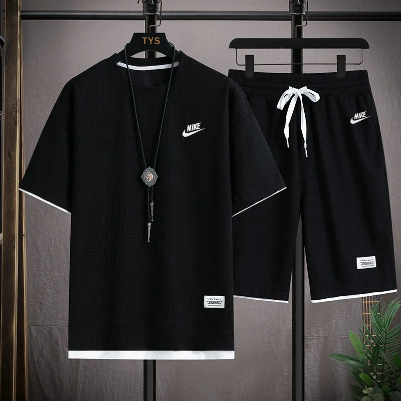 『S-3XL』人気爆発中 存在感 スタイリッシュ アウトドア ミニマリスト おしゃれ Tシャツ ショートパンツ セットアップ