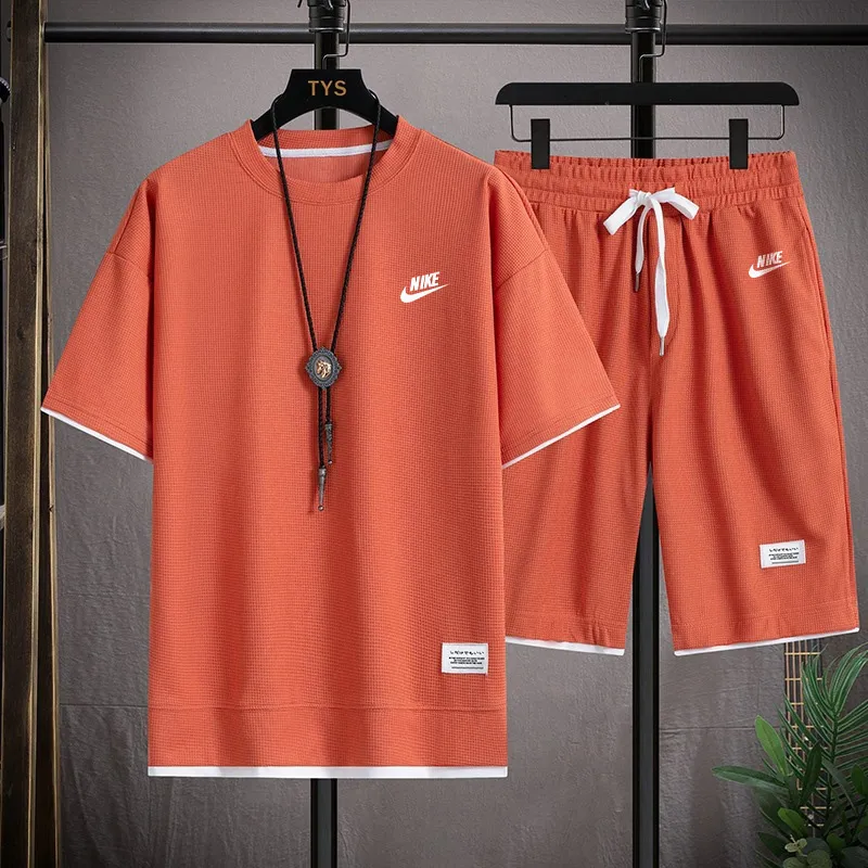 『S-3XL』人気爆発中 存在感 スタイリッシュ アウトドア ミニマリスト おしゃれ Tシャツ ショートパンツ セットアップ