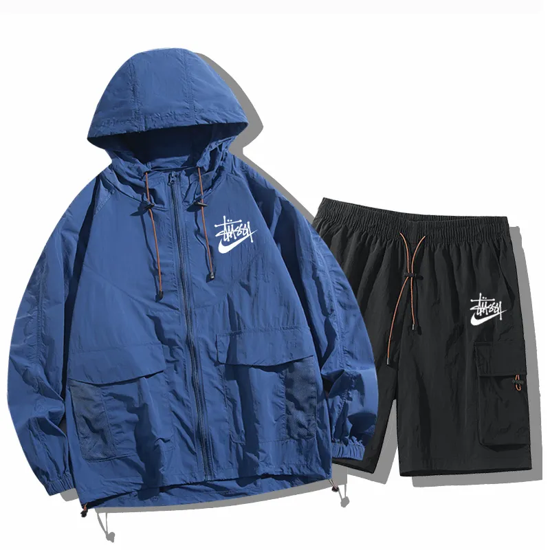 『S-4XL』気質いい 大人の定番 スタイリッシュ クール おしゃれ ブ ショートパンツ アウター セットアップ