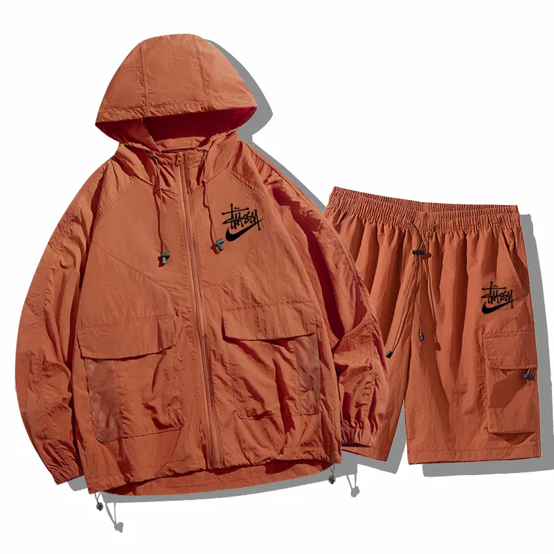 『S-4XL』気質いい 大人の定番 スタイリッシュ クール おしゃれ ブ ショートパンツ アウター セットアップ