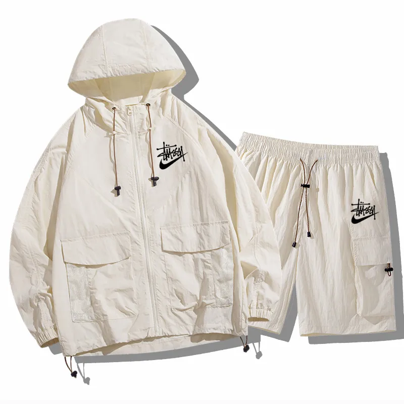 『S-4XL』気質いい 大人の定番 スタイリッシュ クール おしゃれ ブ ショートパンツ アウター セットアップ