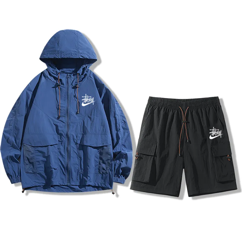 『S-4XL』気質いい 大人の定番 スタイリッシュ クール おしゃれ ブ ショートパンツ アウター セットアップ